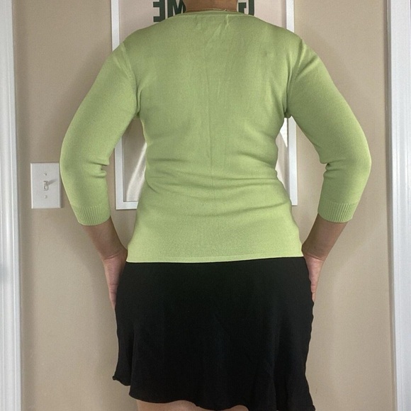 Vintage Y2k Green Top - Picture 2 of 4